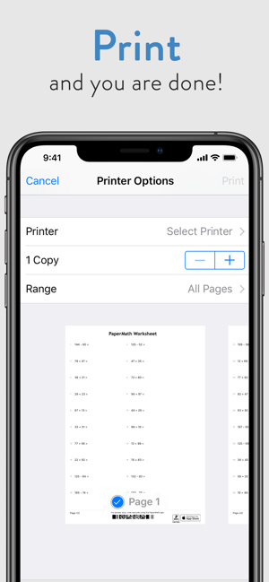 Paper Math: Print Worksheets(圖4)-速報App
