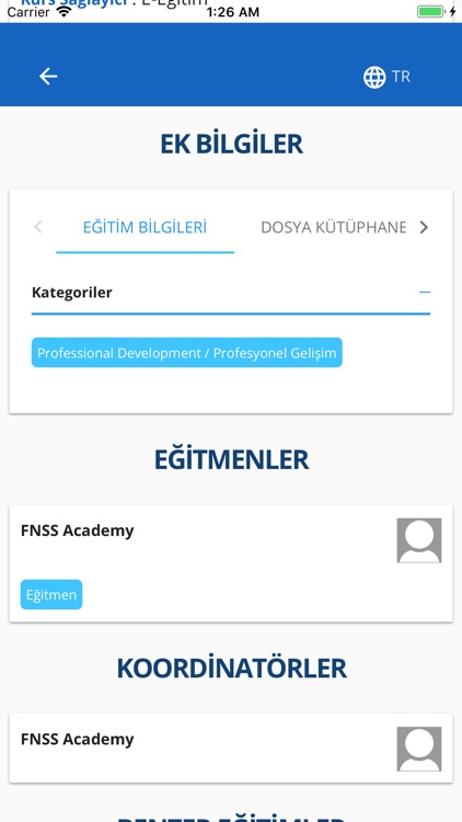 FNSS Gelişim Platformu