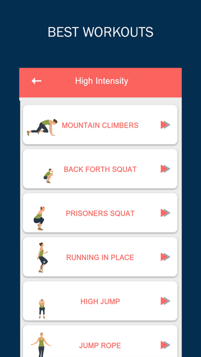 Cardio Fitness Daily Workouts screenshot 4