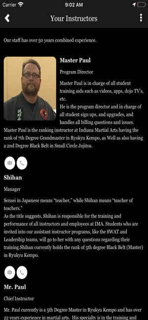 Indiana Martial Arts Inc(圖2)-速報App