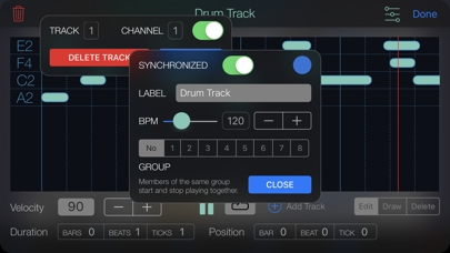 WiDI - MIDI Studio screenshot 2