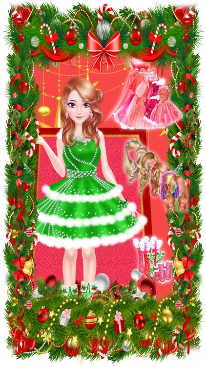 Christmas Princess Party Salon screenshot-3