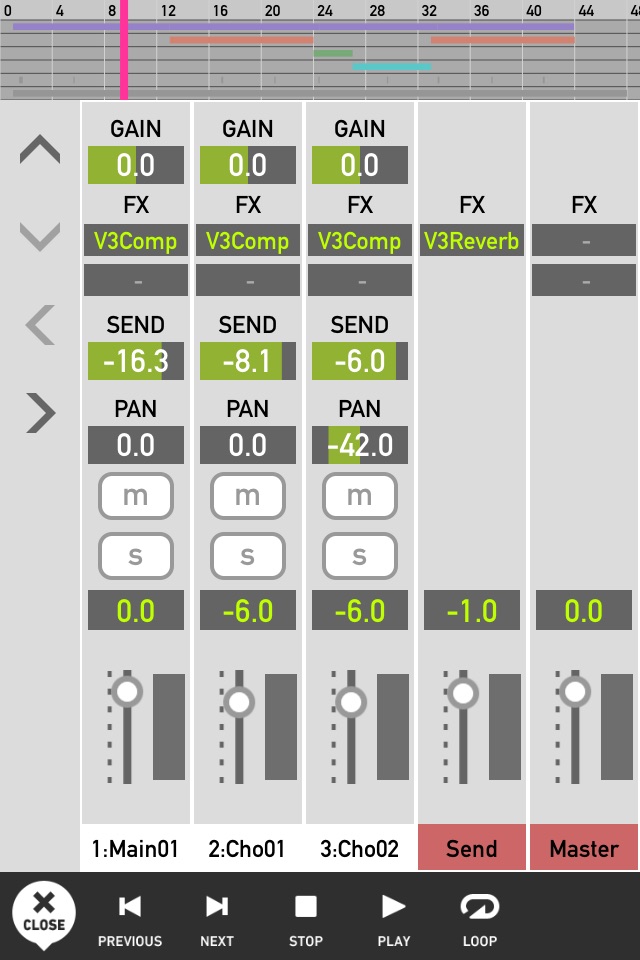 Mobile VOCALOID Editor screenshot 3