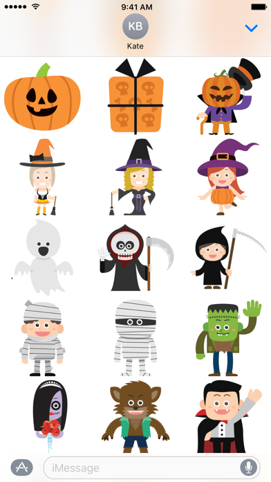 How to cancel & delete Halloween Costume Stickers from iphone & ipad 2