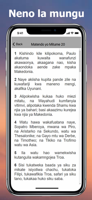 Biblia Takatifu (Swahili)(圖3)-速報App