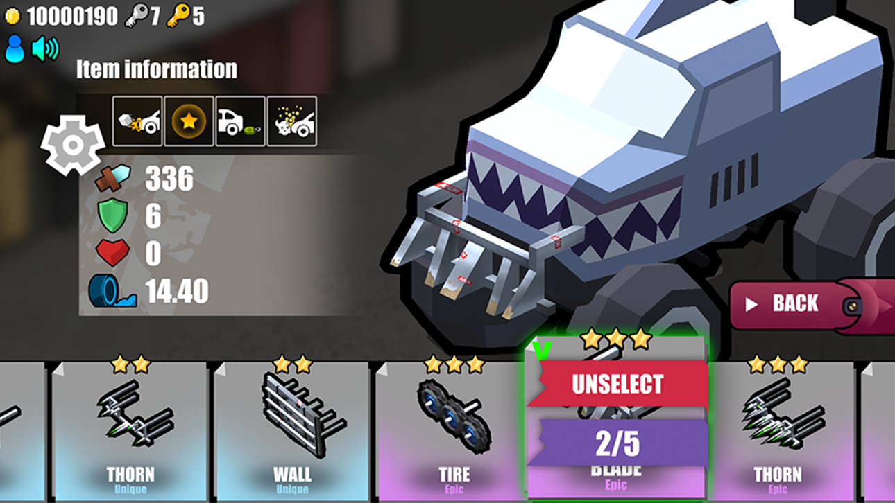 Tough Road Hack screenshot 5 - iOS game interface