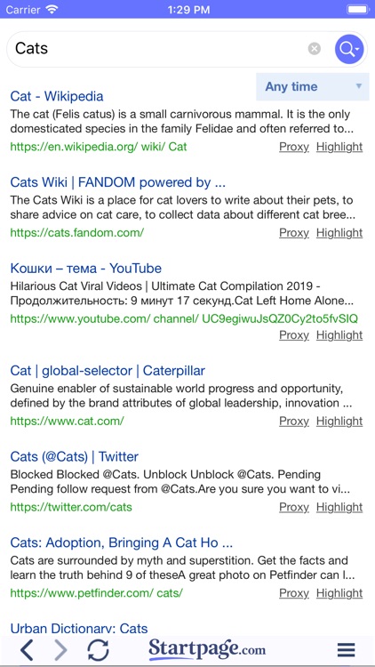 Startpage Private Search