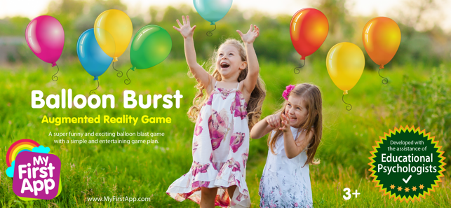 Ballons Burst AR for toddlers