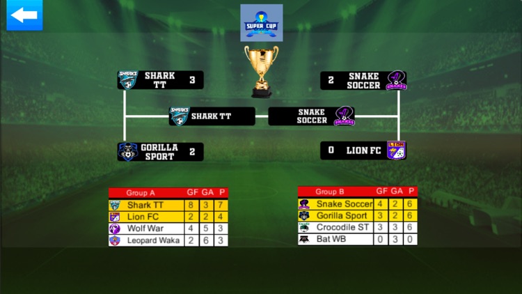 Super striker - soccer game