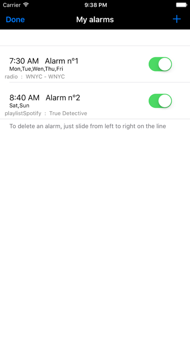 ClockRadio 5 : Alarm Clock Radio in background with Spotify Screenshot 3