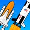 Collect and launch rockets to become the richest space entrepreneur ever