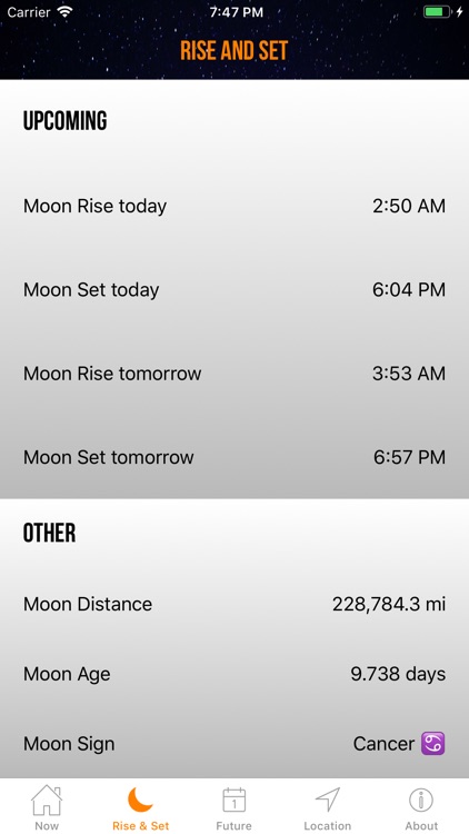Moon Phase Calendar Plus screenshot-4