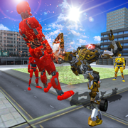 机器人变形城市模拟 - 超级英雄机器人战争