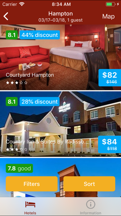 Cheap Hotels Search Online screenshot 3