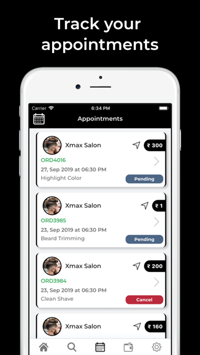 BarberQ Client : salon booking screenshot 4