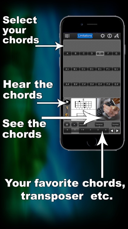 Ukulele Chords Lite LR screenshot-0