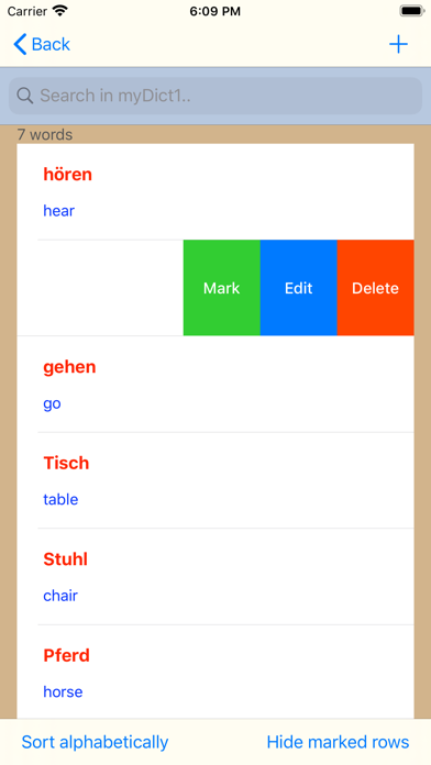 Build Own Dictionary screenshot 4