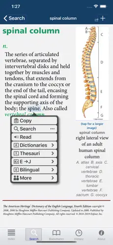 Captura 2 American Heritage® Dictionary iphone