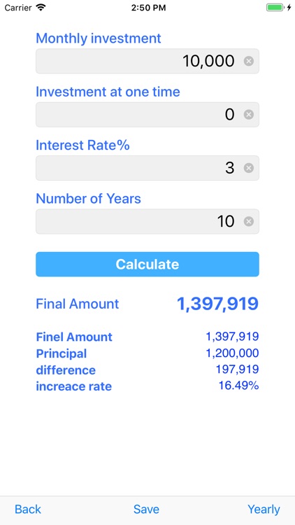 Compound  calculation