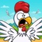 In this crazy and cool chicken flying game, you need to help the chicken to survive in their battle against the enemies