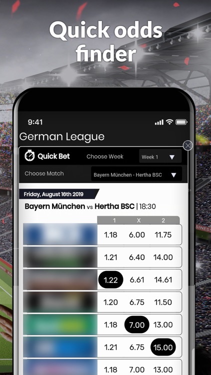 German Football Odds Magic screenshot-4