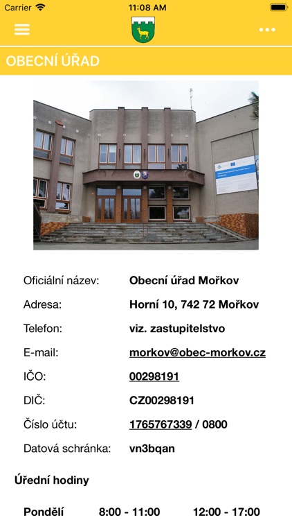 Obec Mořkov