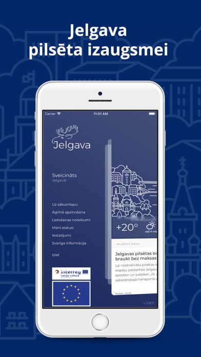 Jelgavas pilsēta screenshot 2