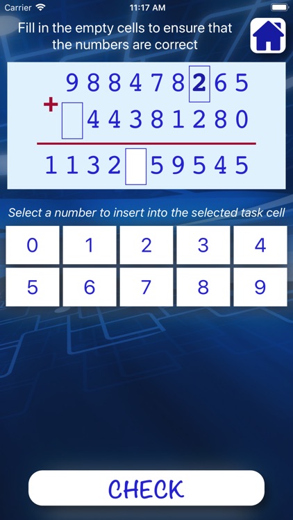 Math - long addition of number screenshot-3