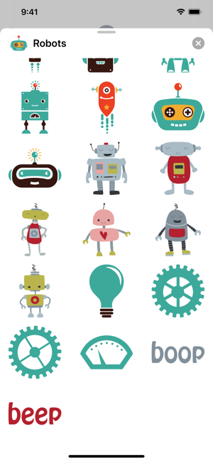 Robot Stickers - Beep Boop(圖3)-速報App