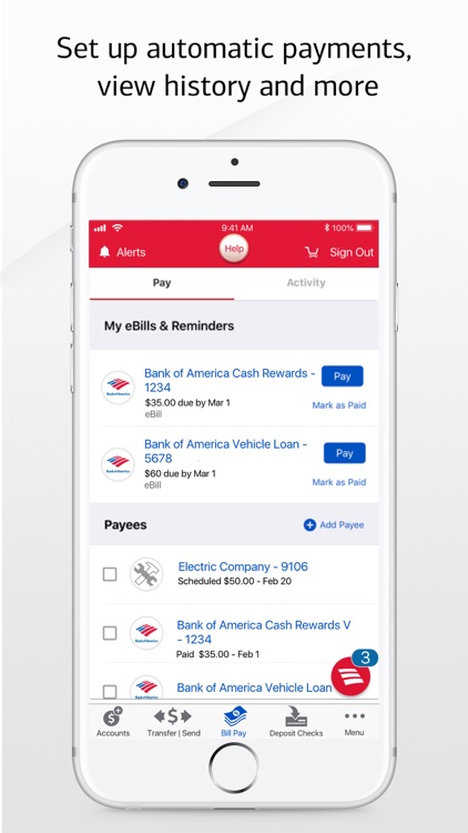 Bank of America Mobile Banking screenshot-3