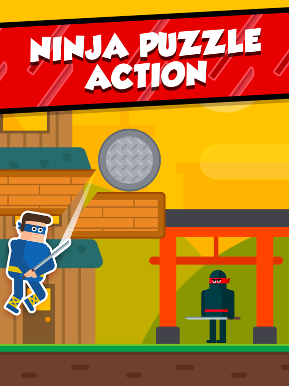 iPad Image of Mr Ninja - Slicey Puzzles