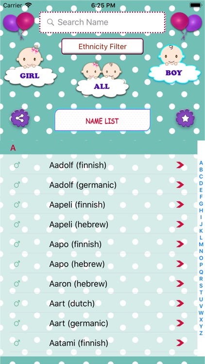 Baby Names Dictionary screenshot-3