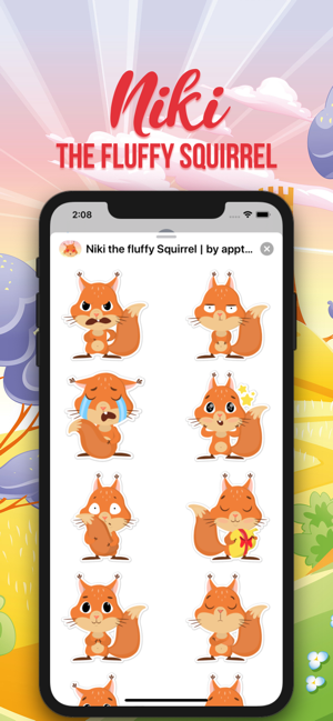 Niki the Fluffy Squirrel(圖2)-速報App