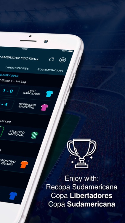 Scores Southamerican soccer