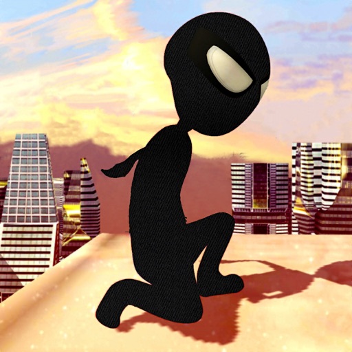 Spider Stickman Crime City 3D icon