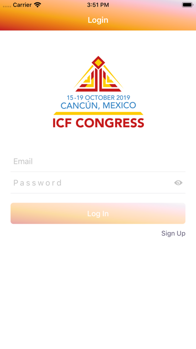 ICF Congress 2019 screenshot 2