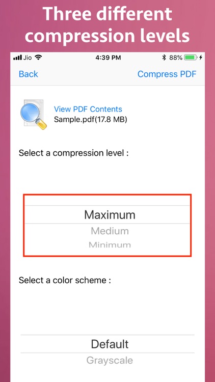 PDF Size Compressor screenshot-1