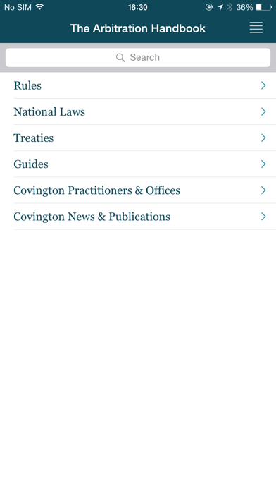 How to cancel & delete Covington Arbitration Handbook from iphone & ipad 2