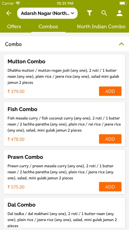 India Kitchen Order Online