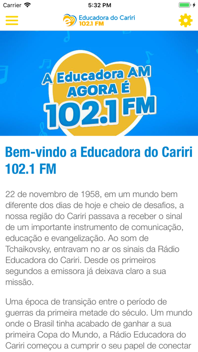 How to cancel & delete Rádio Educadora do Cariri Fm from iphone & ipad 4