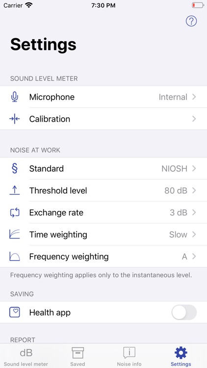 NIOSH Sound Level Meter screenshot-3