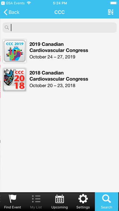 Canadian Cardio Congress screenshot 2