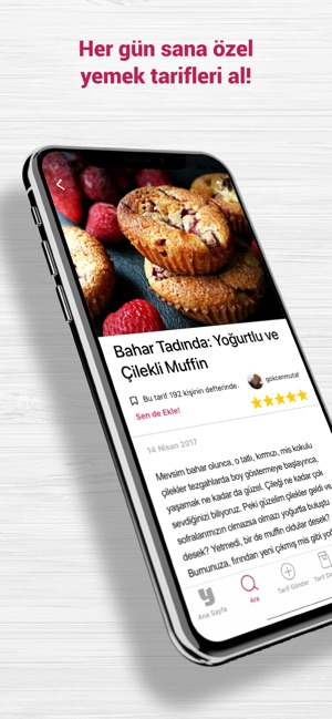 Yemek.com: Yemek Tarifleri(圖1)-速報App