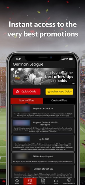 German Football Odds Magic(圖4)-速報App