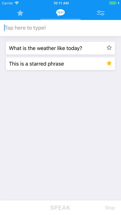 Text to Speech!