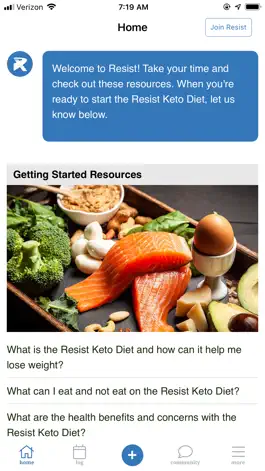 Game screenshot Resist - Keto low carb diet mod apk