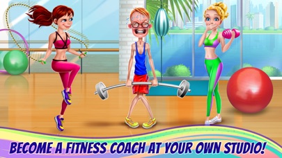 Fitness Girl - Dance and Play at the Gym Screenshot 1