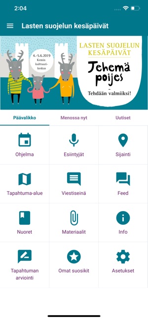 Lasten suojelun kesäpäivät(圖1)-速報App