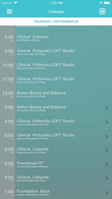 Loft Pilates screenshot 2