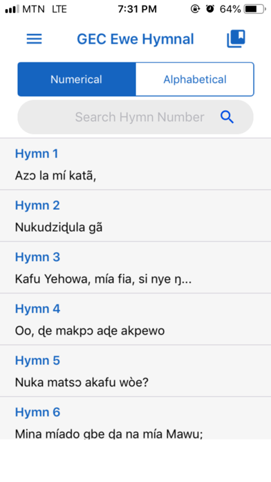 How to cancel & delete GEC Ewe Hymnal from iphone & ipad 2
